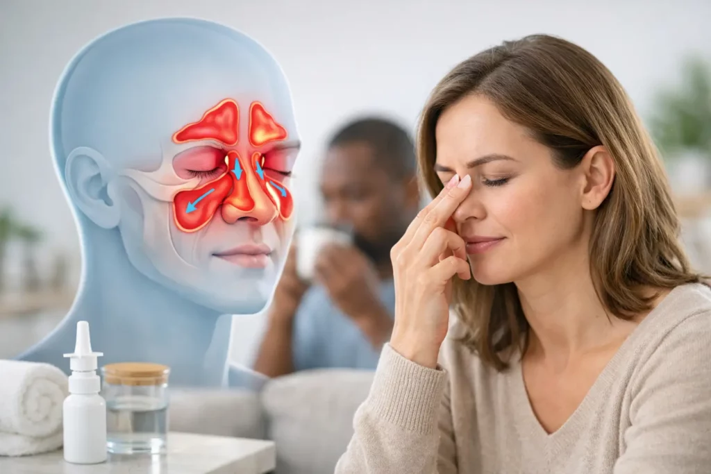 How to Clear Blocked Sinuses Safely