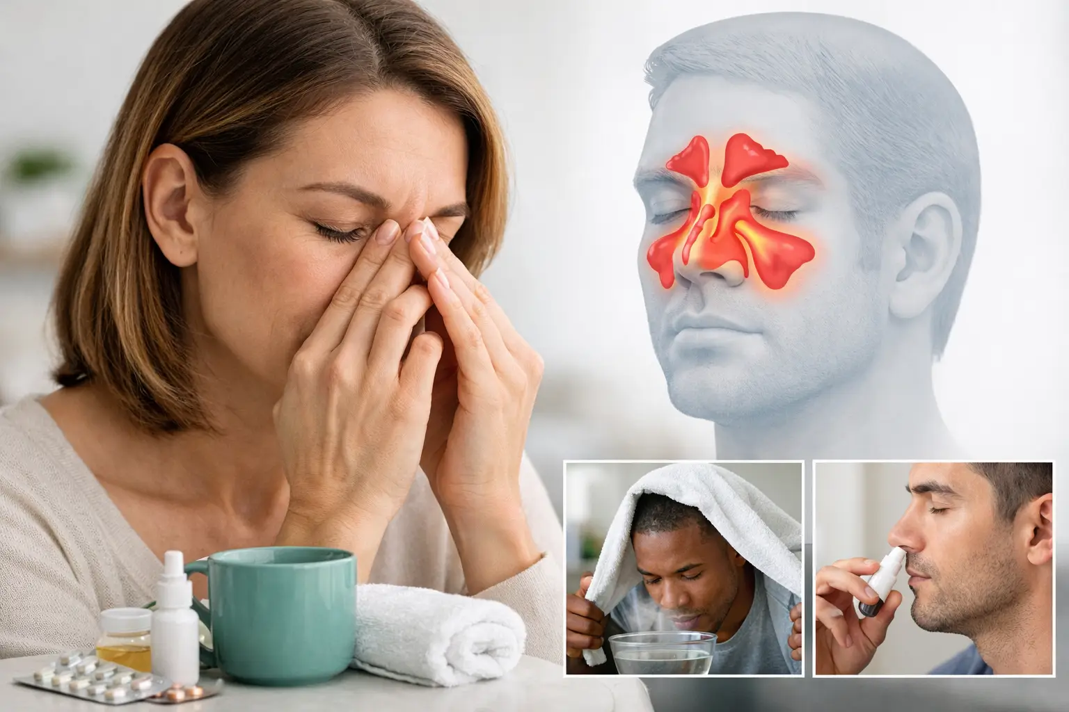 How to Relieve Sinus Pressure Safely