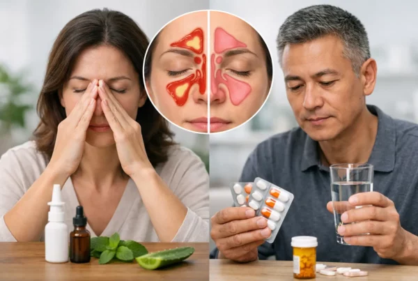 Natural Sinus Spray Versus Antibiotics