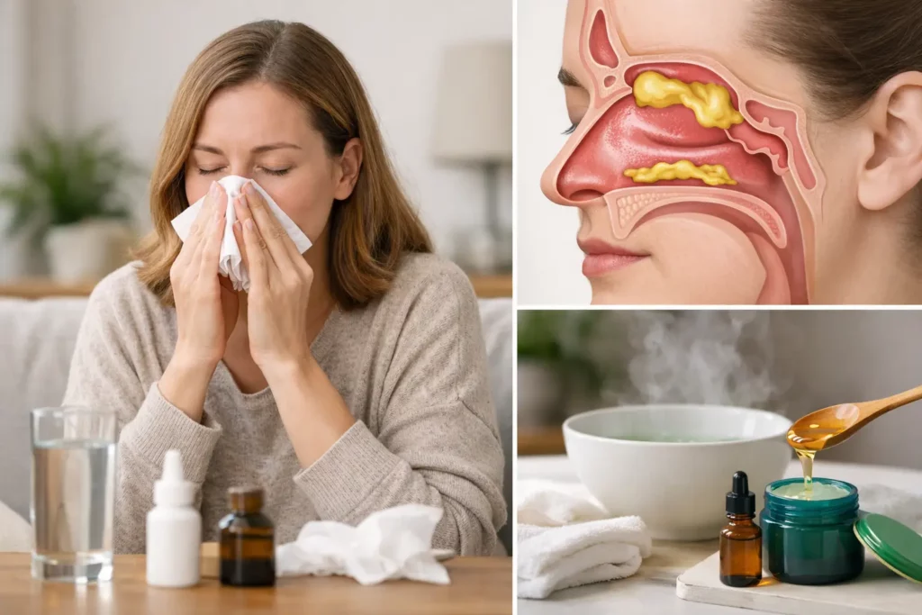 How to Thin Thick Nasal Mucus Safely at Home