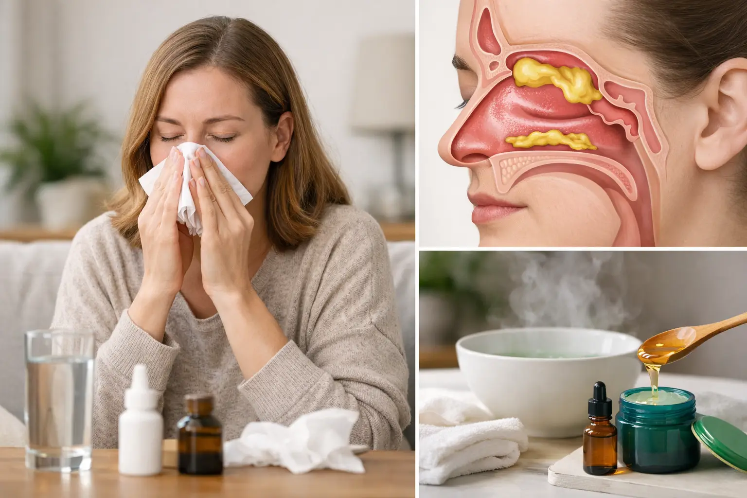 How to Thin Thick Nasal Mucus Safely at Home