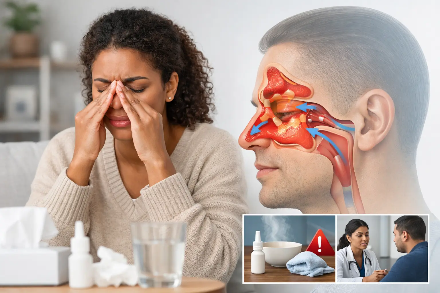 Sinus Congestion: Causes, Relief and Red Flags