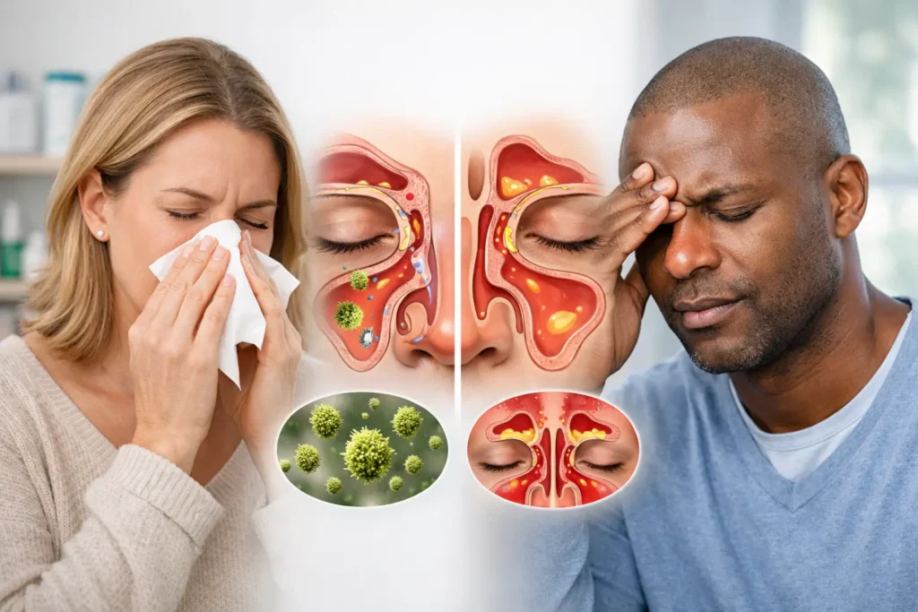 Allergy Rhinitis or Sinusitis? Know the Difference