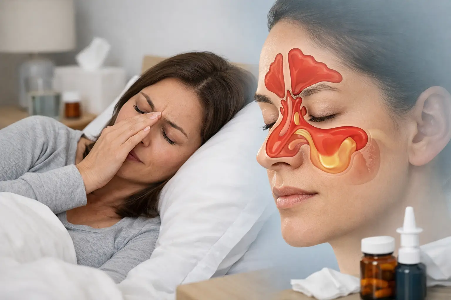 How to Sleep With Sinus Pressure Tonight