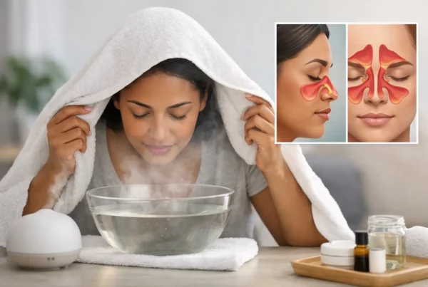 How to Use Steam for Congestion Safely at Home