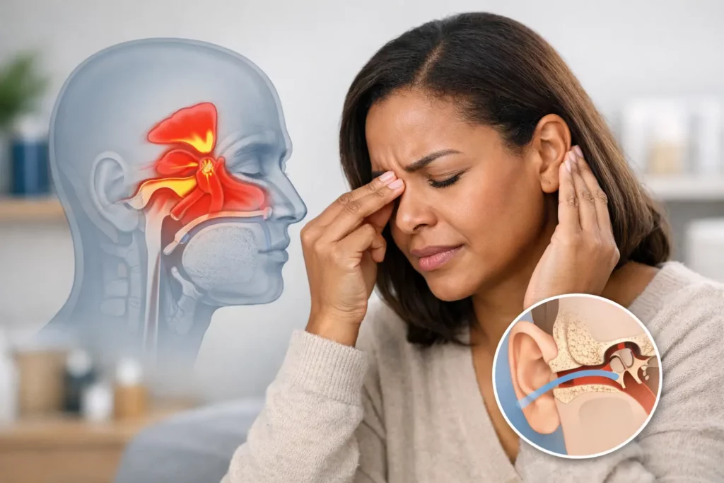 Sinus Pressure and Ear Fullness Explained
