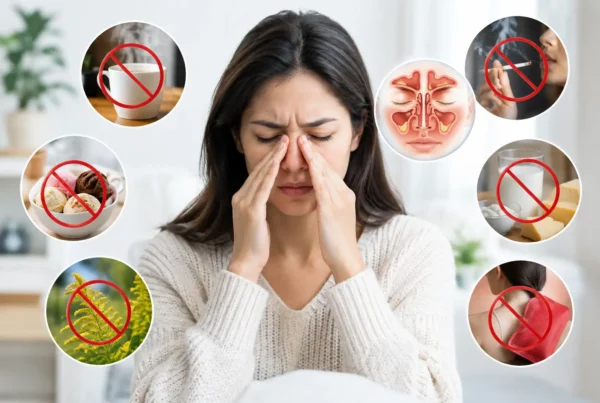 10 Things to Avoid During Sinusitis Symptoms