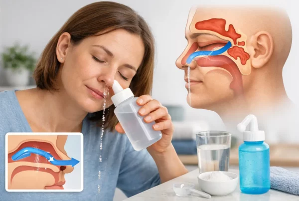 A Guide to Using Saline Nasal Rinses Safely