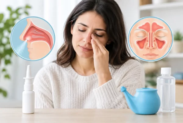 Saline Spray or Nasal Rinse: Which to Choose?