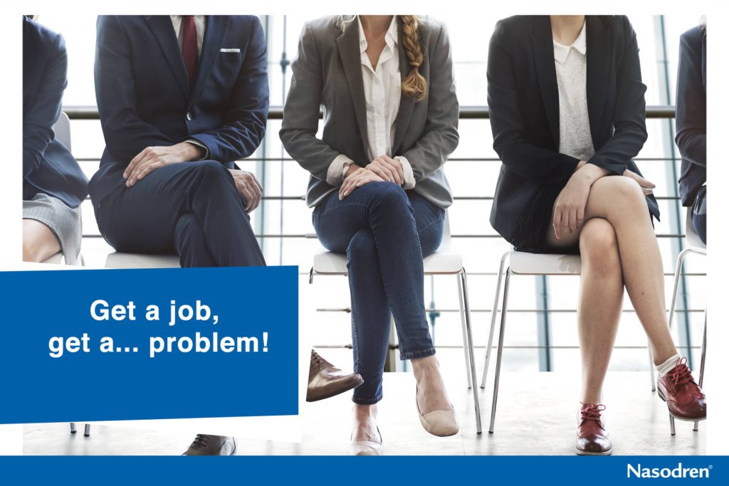 people applying for a job