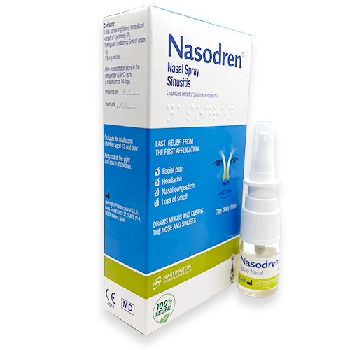 Nasodren: Treats sinus infection symptoms effectively