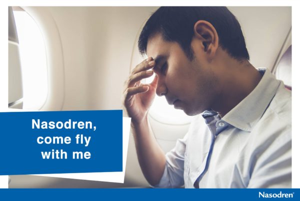 Nasodren ear barotrauma treatment
