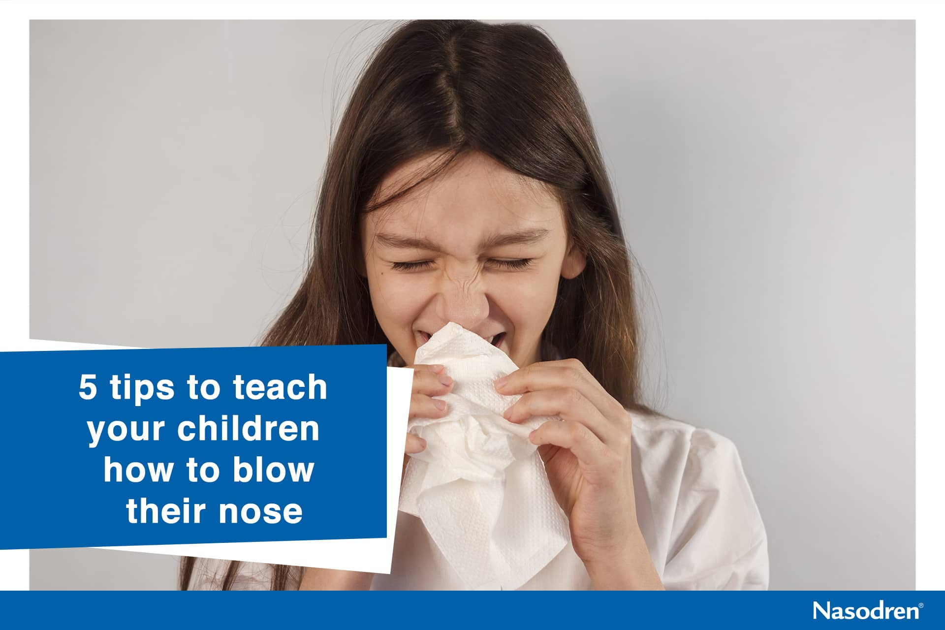 teach your children how to blow their nose