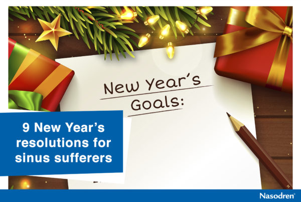 9 New Year’s resolutions for sinus sufferers