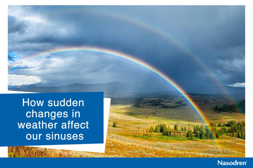 How sudden changes in weather affect our sinuses